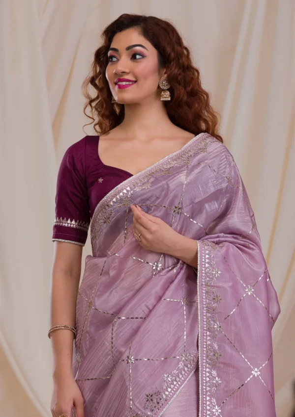 Soft silk saree - Image 5