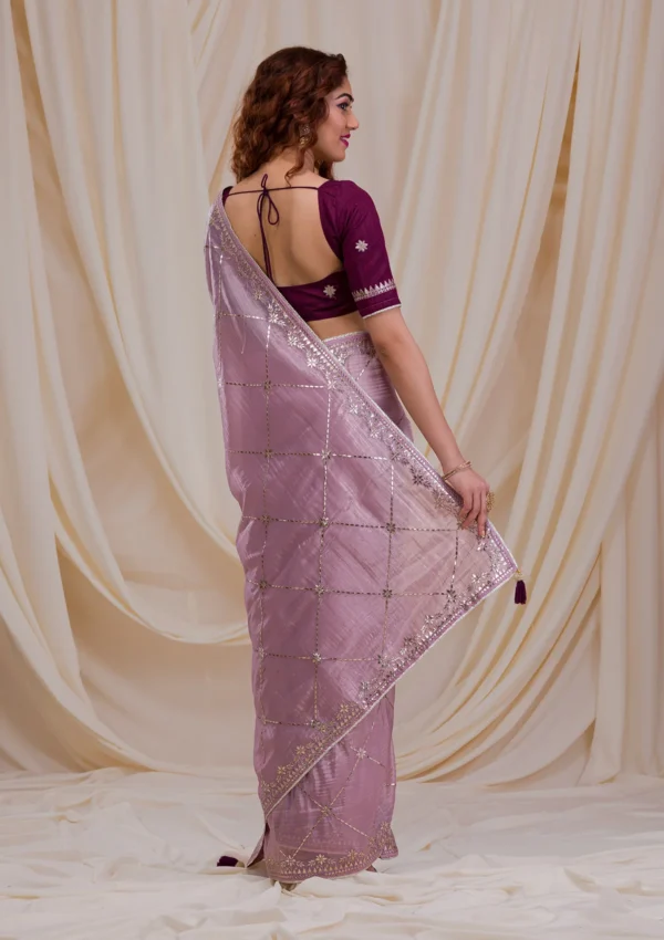 Soft silk saree - Image 2