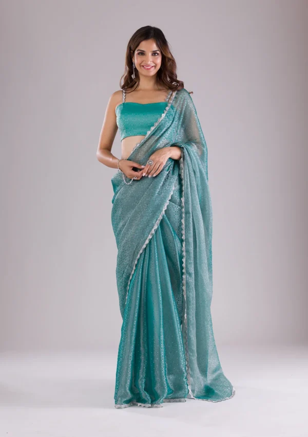 Soft silk saree - Image 3