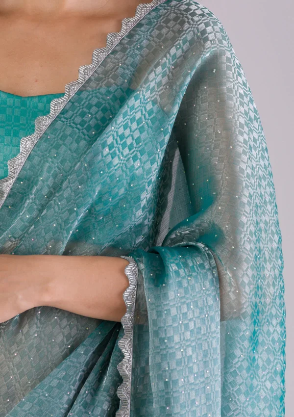 Soft silk saree - Image 6